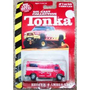  TONKA RESCUE 4 AMBULANCE 1999 NEW/BOX 