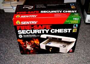 NEW SENTRY FIRE SAFE SECURITY CHEST  