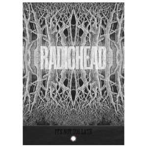  Radiohead ~ Original 2012 Tour Poster By Stanley Donwood 