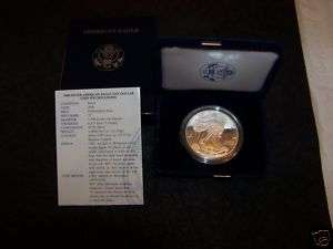 2000 Proof Silver Eagle ORIGINAL US Mint Box+Case+COA  