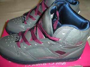 NEW WOMENS PASTRY GRAY/PINK TENNIS SHOES SIZE 6.5 NIB  
