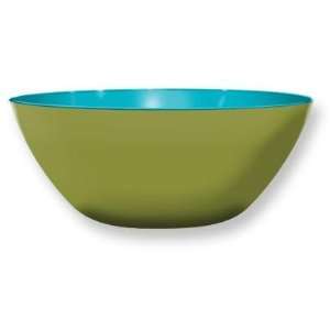  Avocado/Turquoise Salad Bowl