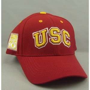 Southern California Trojans Red Triple Conference Adjustable Hat 