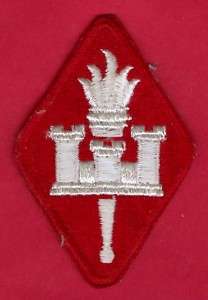 ARMY ENGINEER CENTER & SCHOOL SHOULDER PATCH  