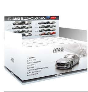 KYOSHO 1/64 SERIES #50 AMG MERCEDES BENZ CASE OF 20 NEW SEALED  