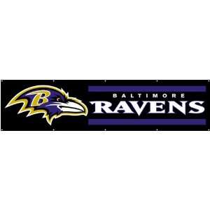  Baltimore Ravens Giant 8 Foot Nylon Banner Sports 