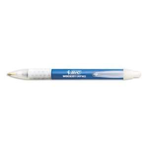  WideBody® Retractable Ballpoint Pen, Medium Point, Black 