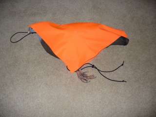 turkey hunting safety scarf REFLECTIVE orange MATERIAL  
