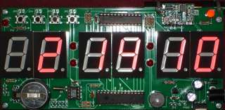 Segment 6 Digit RTC (Date and Time) with Temp.