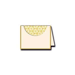  NRN Crème Lotus Blossom Notecards   4 x 5   10 cards & 10 