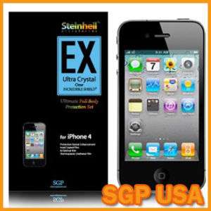 SGP Steinheil EX Protection Film iPhone 4 Ultra Crystal  