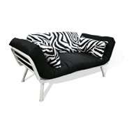 American Furniture Alliance Zebra Mali Soft/Cushion Futon 