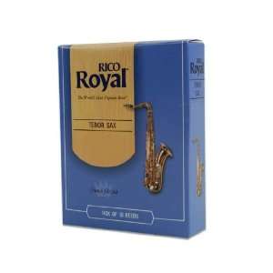  Rico Royal Tenor Sax Reeds 10 Count Box 