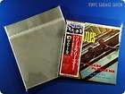 100 Plastic Record Outer Sleeves 12 LP LD Made in Japan