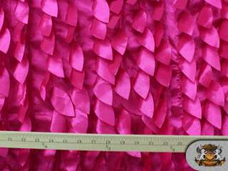   HOT PINK Mango Leaves Fabrics / 58 60 Wide / Sold by the yard