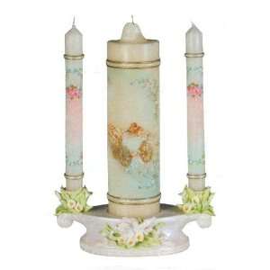  Wedding Unity Candles with Base and Tapers in Carriage 
