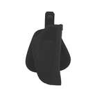 uncle mikes paddle holster cordura nylon black size 16 right