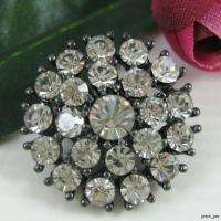 Sparkling Crystal Rhinestone Round Buttons #S368  