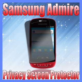 PRIVACY LCD SCREEN PROTECTOR FILM for SAMSUNG ADMIRE / R720 ANTI GLARE 