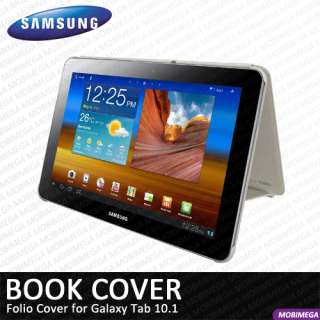 Genuine Samsung EFC 1B1NIECSTD Book Cover Folio Case Galaxy Tab 10.1 