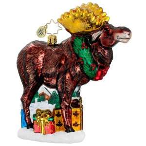 Christopher Radko Ornament Merry Moose