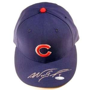  Nomar Garciaparra Chicago Cubs Autographed Baseball Hat 