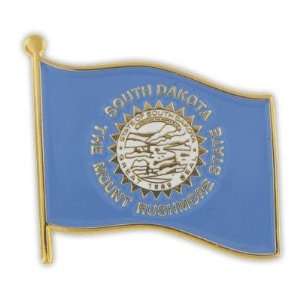 South Dakota State Flag Pin