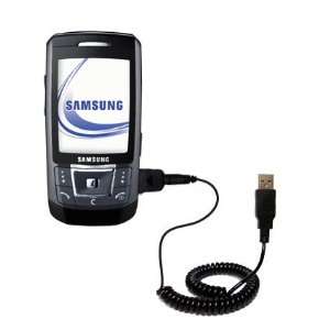  Coiled USB Cable for the Samsung SGH D870 with Power Hot 
