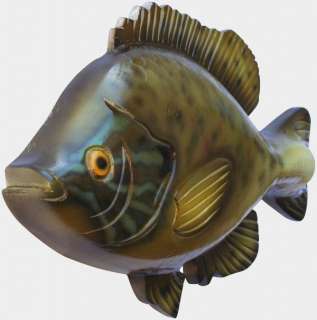 Pumpkinseed Sunfish Fish Mount 16 Replica Wood Carving Wall Chainsaw 