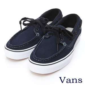BN Vans Zapato Del Barco Blue /Black Shoes #V226  