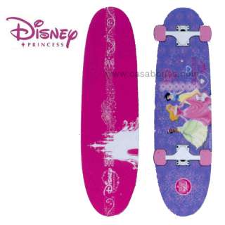 Bravo 21 Disney Princess Skateboard Kids Complete Ready for Ball Girls 
