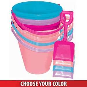  Summer Pastel Pail and Shovel Toys & Games