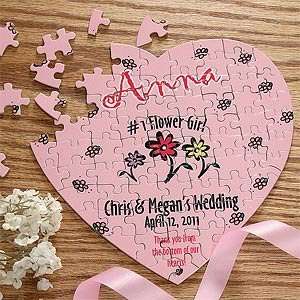   Heart Puzzles For Flower Girl and Ring Bearer Toys & Games