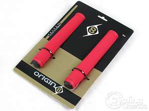 NEW ORIGIN8 OR8 TRACK FIXED GEAR SINGLE SPEED GRIPS RED  