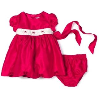  Hartstrings Baby Girls Newborn Candy Cane Sweater Dress 