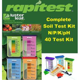 Rapitest / Luster Leaf Deluxe Soil Test Kit 