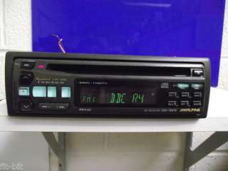 Alpine CDM 7873R cd player   car radio stereo   cd changer compatable 