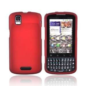  RED For Motorola Droid Pro Rubberized Hard Case Cover 
