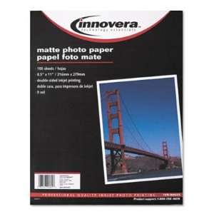  Innovera® Matte Double Sided Photo Paper, 8 1/2 x 11, 100 