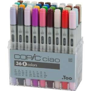 Copic Ciao Markers 36 Color   Set E  Toys & Games  
