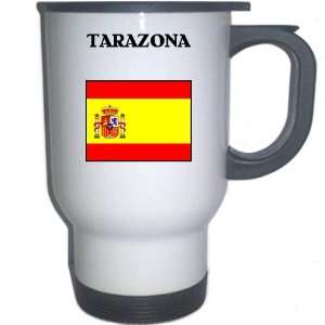  Spain (Espana)   TARAZONA White Stainless Steel Mug 