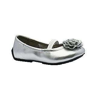 Toddler Girls Dress Lil Fellini   Silver  Me Too Shoes Kids Toddlers 