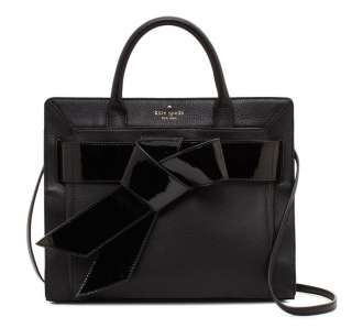 NWT $425 Kate Spade BOW VALLEY ROSA Crossbody Satchel Handbag  