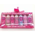 Perfect Pink Body Lotion Gift Set, 7 pc. 4 oz each