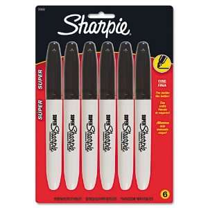  Sharpie Products   Sharpie   Super Permanent Markers, Fine 