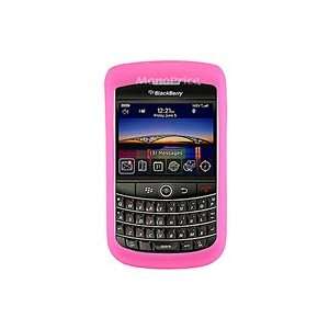  Branded Silicone Case for Blackberry Tour 9630   Pink 