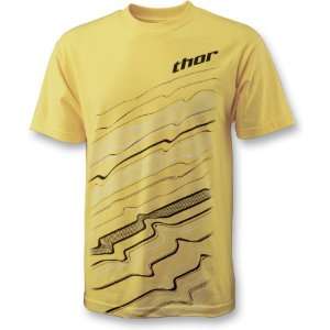  Thor SEISMIC T Shirt Mens Yellow Small