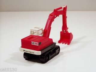 Poclain LC80 Excavator   1/43   Bourbon France Plastic  