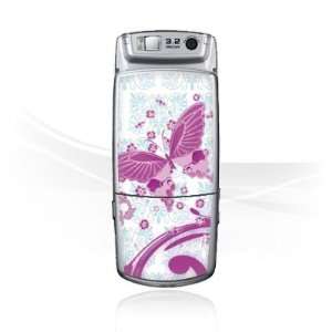  Design Skins for Samsung U700   Pink Butterfly Design 