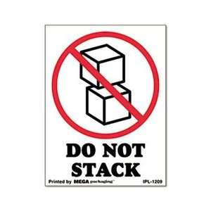   Stack Self Adhesive Shipping Labels, 3 x 4, 500/Roll